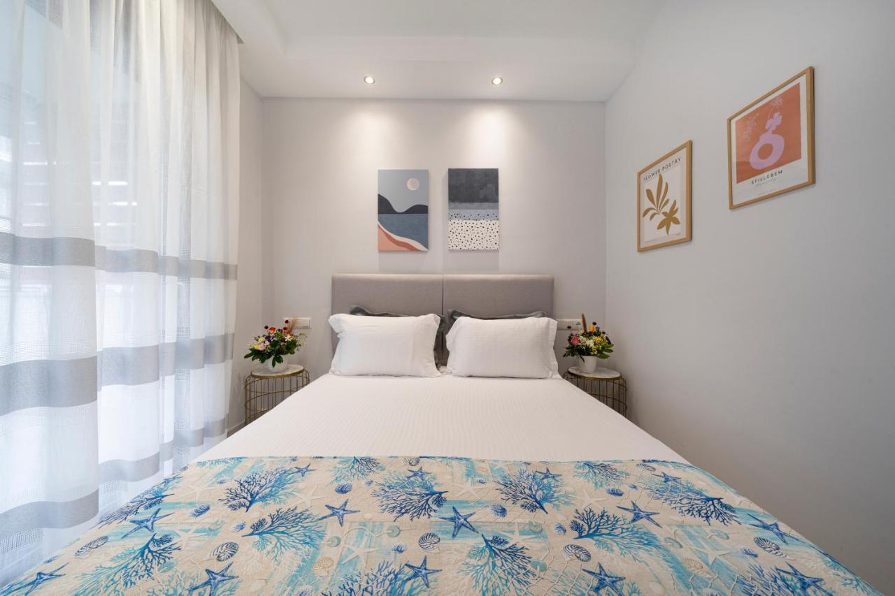 Medusa Luxury Apartments Néa Péramos Dış mekan fotoğraf